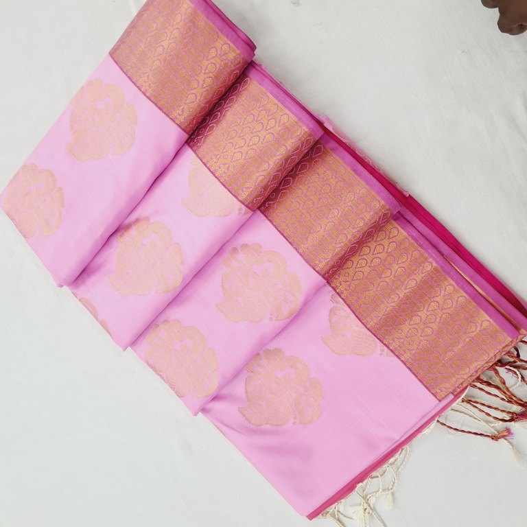 Kanchi Blended Trendy Soft Silk Saree 781