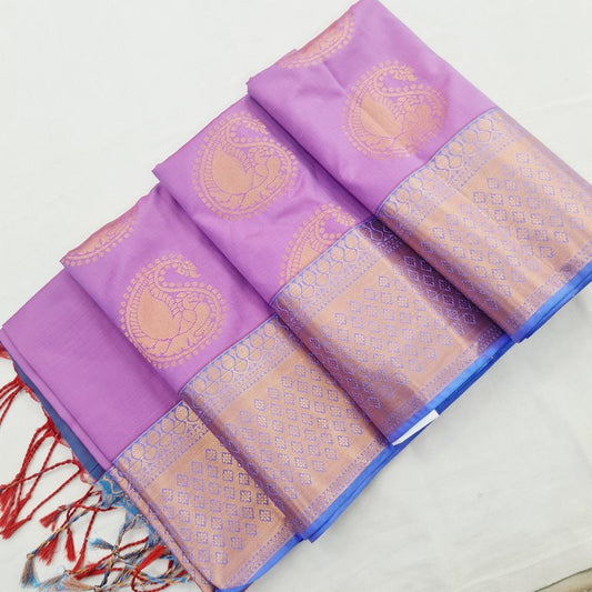 Kanchi Blended Trendy Soft Silk Saree 782