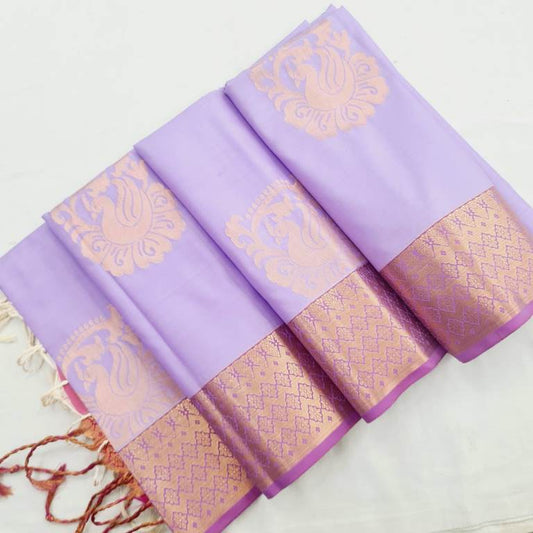 Kanchi Blended Trendy Soft Silk Saree 798