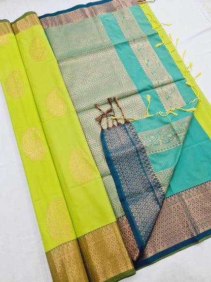 Kanchi Blended Trendy Soft Silk Saree 810 – Kanchipuram Lakshaya Silks