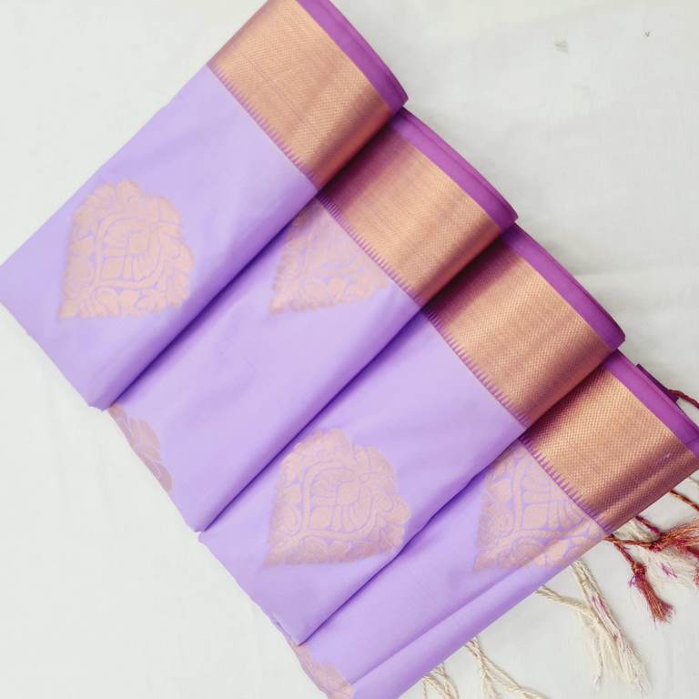 Kanchi Blended Trendy Soft Silk Saree 811
