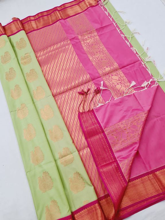 Kanchi Blended Semi Soft Silk Saree 677