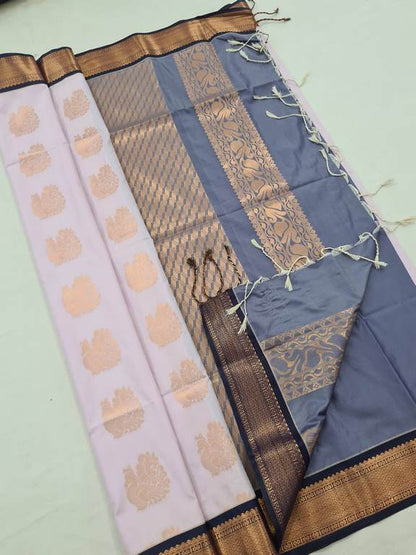 Kanchi Blended Semi Soft Silk Saree 682 – Kanchipuram Lakshaya Silks