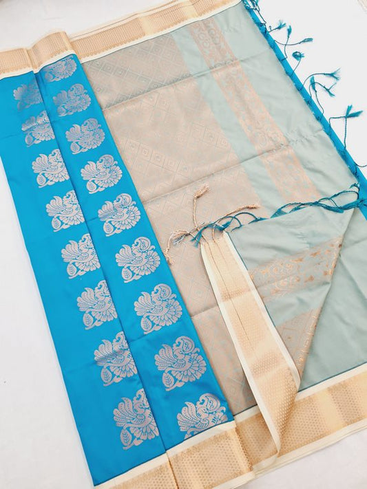 Kanchi Blended Semi Soft Silk Saree 686