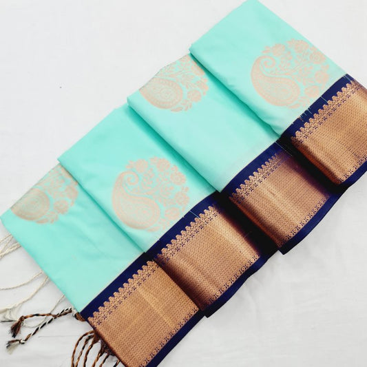 Kanchi Blended Semi Soft Silk Saree 691