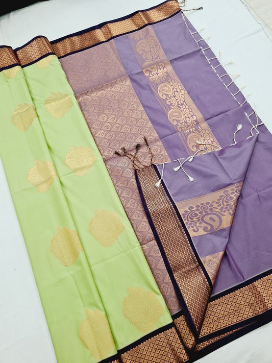 Kanchi Blended Semi Soft Silk Saree 693