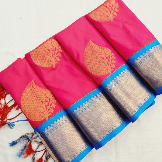 Kanchi Blended Semi Soft Silk Saree 695