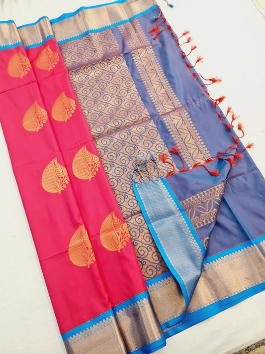 Kanchi Blended Semi Soft Silk Saree 695