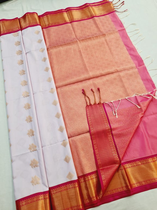 Kanchi Blended Semi Soft Silk Saree 698