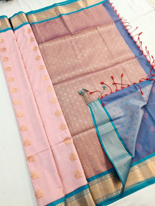 Kanchi Blended Semi Soft Silk Saree 702