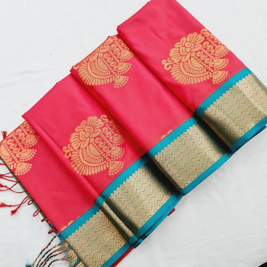 Kanchi Blended Semi Soft Silk Saree 704