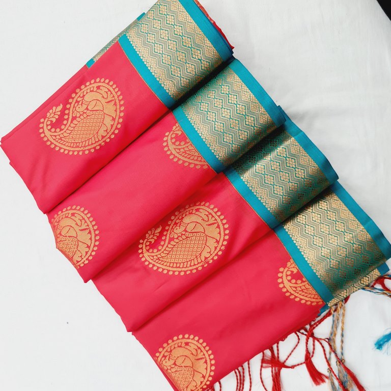 Kanchi Blended Semi Soft Silk Saree 709