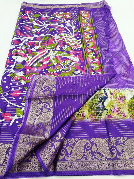 Kanchi Blended Trendy Fancy Silk Saree 816