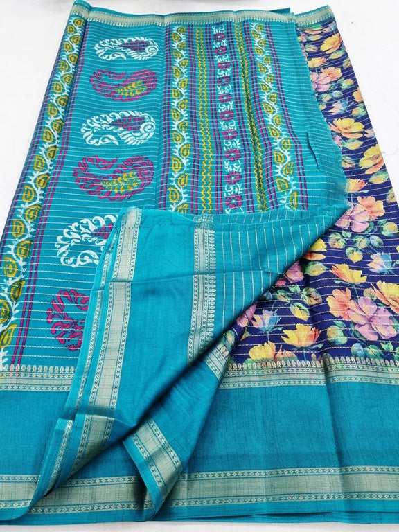 Kanchi Blended Trendy Fancy Silk Saree 817