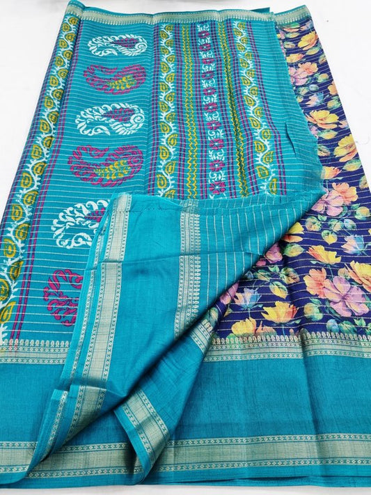 Kanchi Blended Trendy Fancy Silk Saree 817