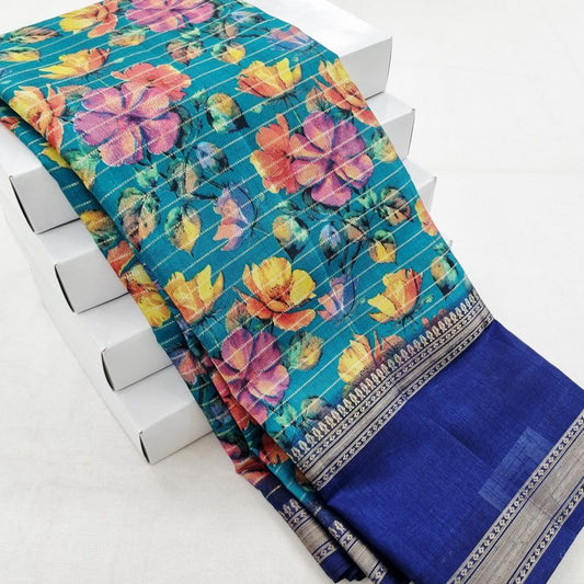 Kanchi Blended Trendy Fancy Silk Saree 819
