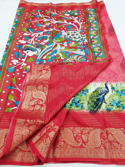 Kanchi Blended Trendy Fancy Silk Saree 820 – Kanchipuram Lakshaya Silks