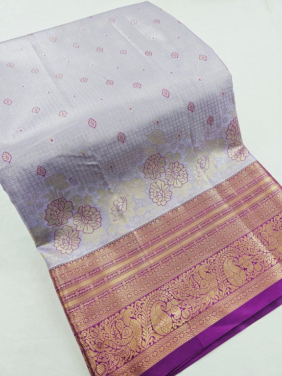 Kanchipuram Blended Tissue Silk Sarees 222