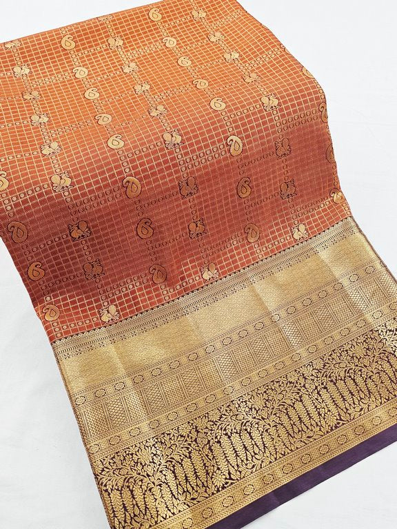 Kanchipuram Blended Bridal Silk Sarees 225