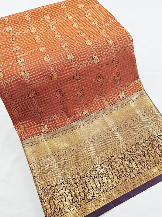 Kanchipuram Blended Bridal Silk Sarees 225