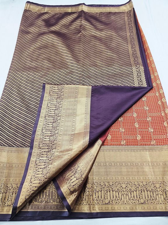 Kanchipuram Blended Bridal Silk Sarees 225