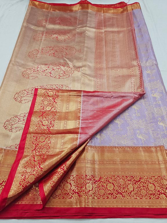 Kanchipuram Blended Tissue Silk Sarees 228