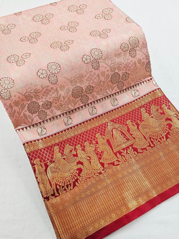 Kanchipuram Blended Bridal Silk Sarees 229