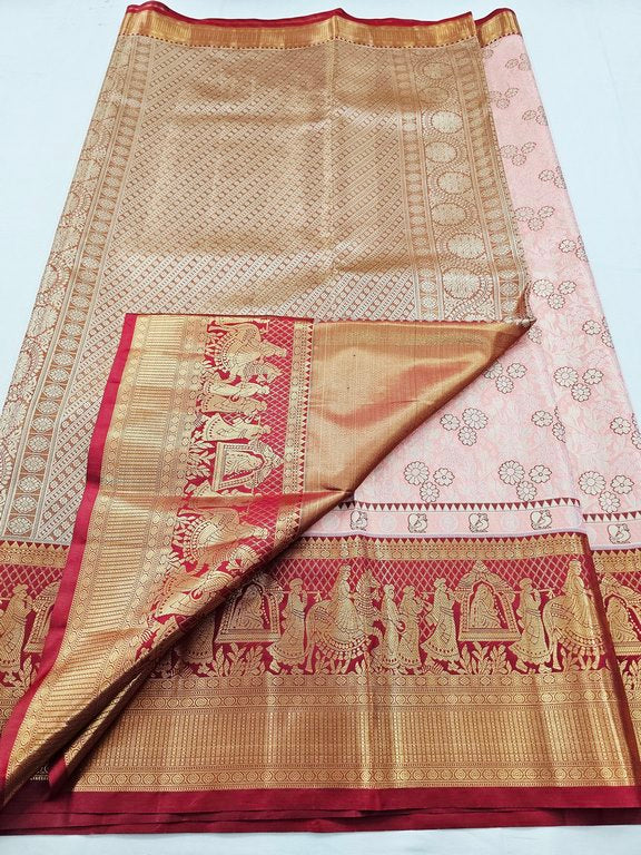 Kanchipuram Blended Bridal Silk Sarees 229