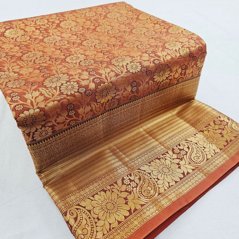Kanchipuram Blended Bridal Silk Sarees 235