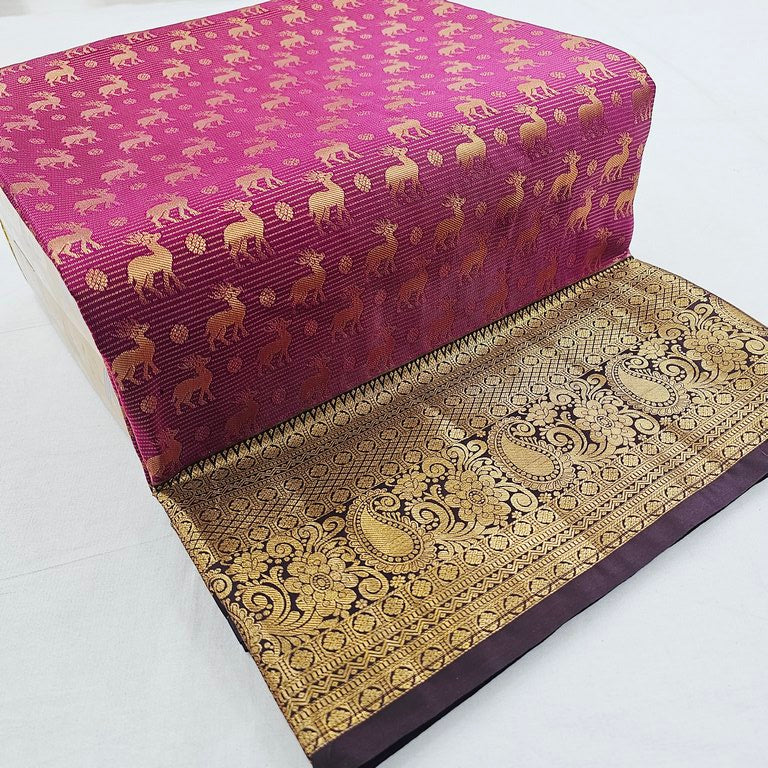 Kanchipuram Blended Bridal Silk Sarees 237
