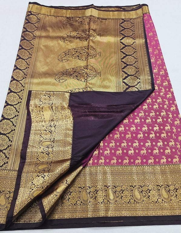 Kanchipuram Blended Bridal Silk Sarees 237