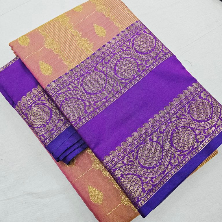 Kanchi Blended Trendy Fancy Silk Saree 826