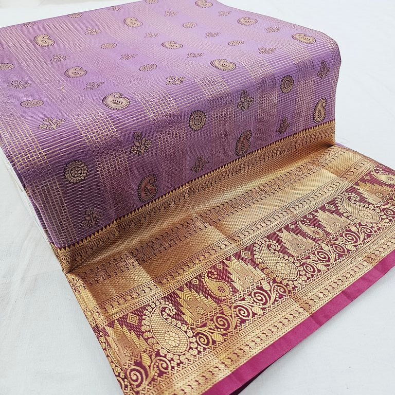 Kanchipuram Blended Bridal Silk Sarees 239