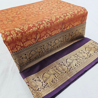 Kanchipuram Blended Bridal Silk Sarees 240 – Kanchipuram Lakshaya Silks