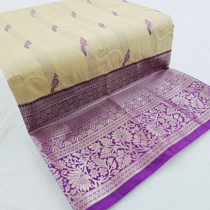 Kanchipuram Blended Bridal Silk Sarees 242 – Kanchipuram Lakshaya Silks