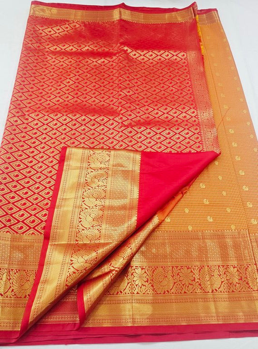 Kanchipuram Blended Bridal Silk Sarees 245