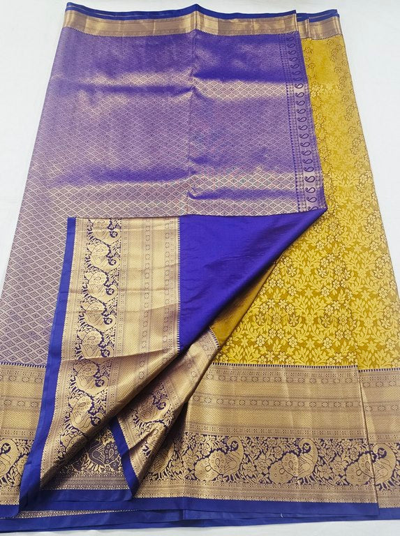 Kanchipuram Blended Bridal Silk Sarees 244