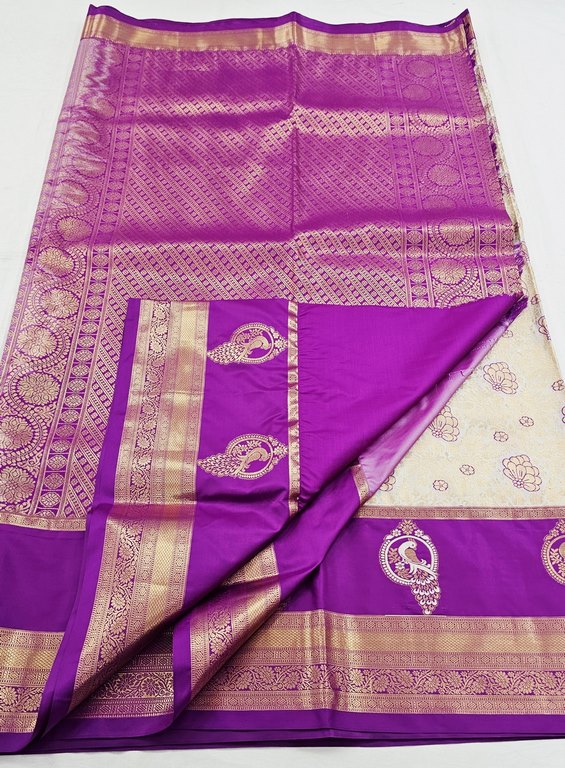 Kanchipuram Blended Bridal Silk Sarees 243