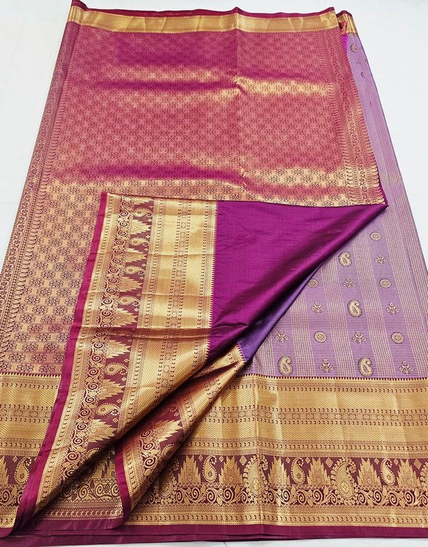 Kanchipuram Blended Bridal Silk Sarees 239