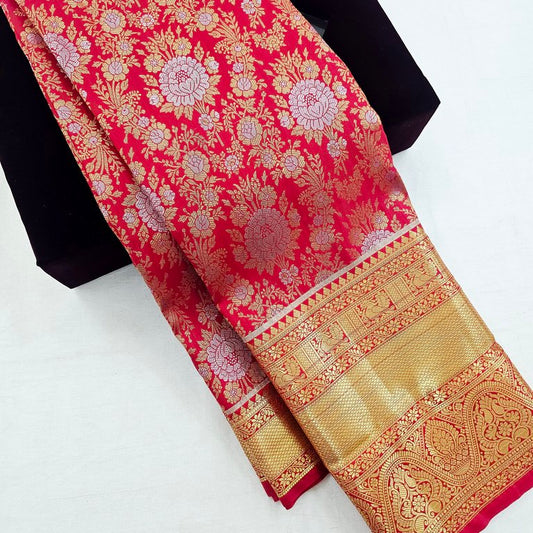 Kanchi Blended Bridal Silk Sarees 173