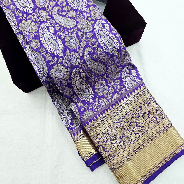 Kanchi Blended Bridal Silk Sarees 176