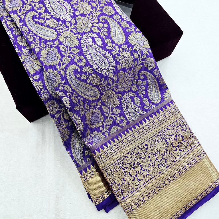 Kanchi Blended Bridal Silk Sarees 177