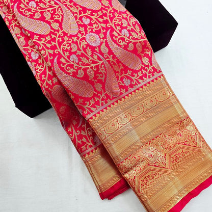 Kanchi Blended Bridal Silk Sarees 181 – Kanchipuram Lakshaya Silks