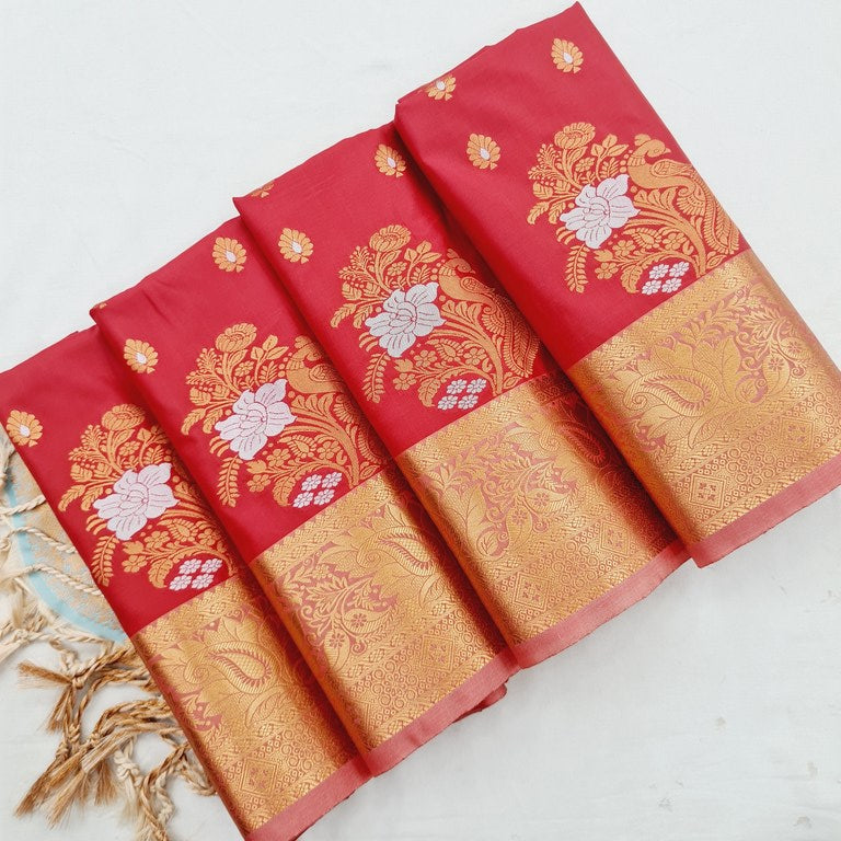 Kanchi Blended Fancy Soft Silk Sarees 246