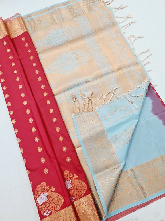 Kanchi Blended Fancy Soft Silk Sarees 246