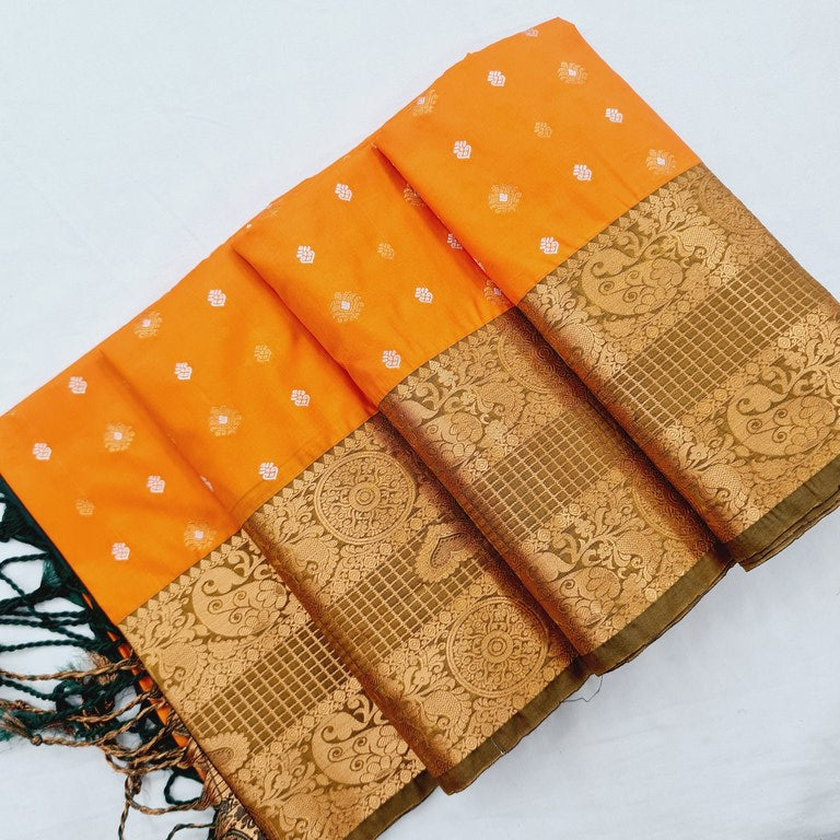 Kanchi Blended Fancy Soft Silk Sarees 248