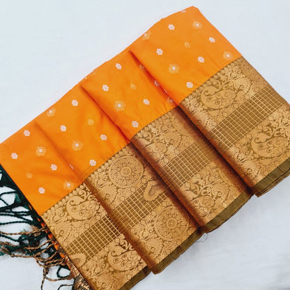Kanchi Blended Fancy Soft Silk Sarees 248 – Kanchipuram Lakshaya Silks