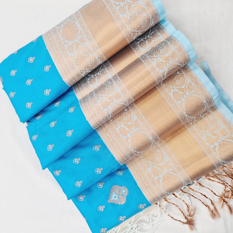 Kanchi Blended Fancy Soft Silk Sarees 249