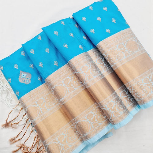 Kanchi Blended Fancy Soft Silk Sarees 249 – Kanchipuram Lakshaya Silks