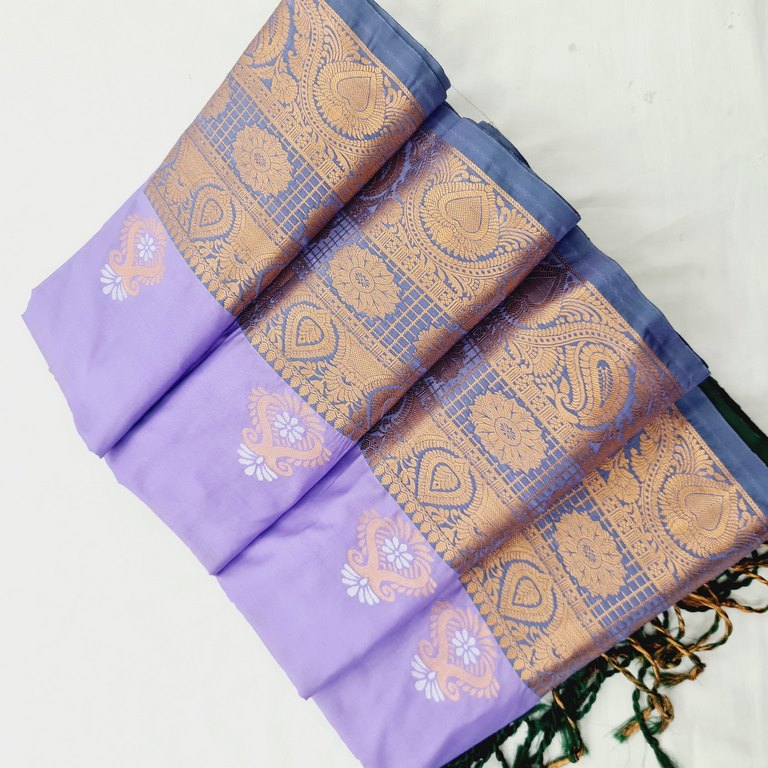 Kanchi Blended Fancy Soft Silk Sarees 251